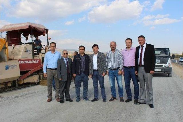 Milletvekili Altunyaldız, Yol Yapım Çalışmalarını İnceledi 1