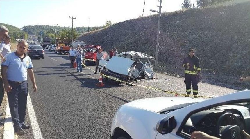 K&ouml;yceğiz&rsquo;de Trafik Kazası; 1 &Ouml;l&uuml;, 3 Yaralı