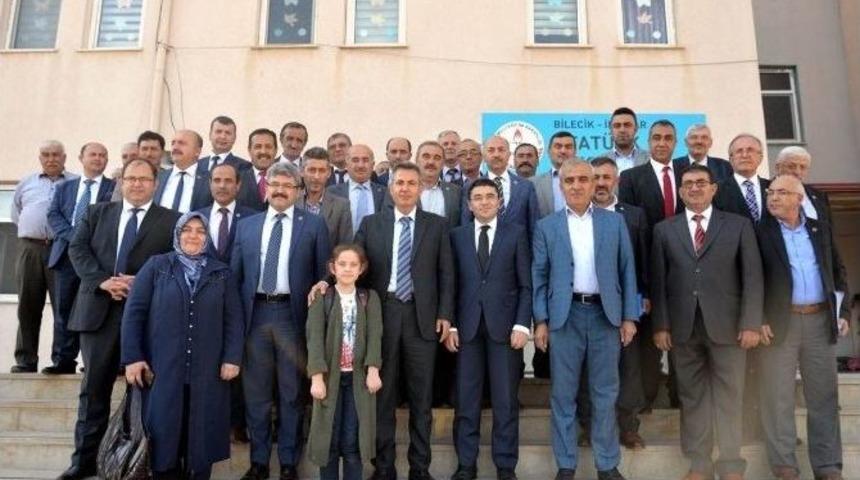 Vali Elban&rsquo;dan İnhisar İl&ccedil;esine Ziyaret