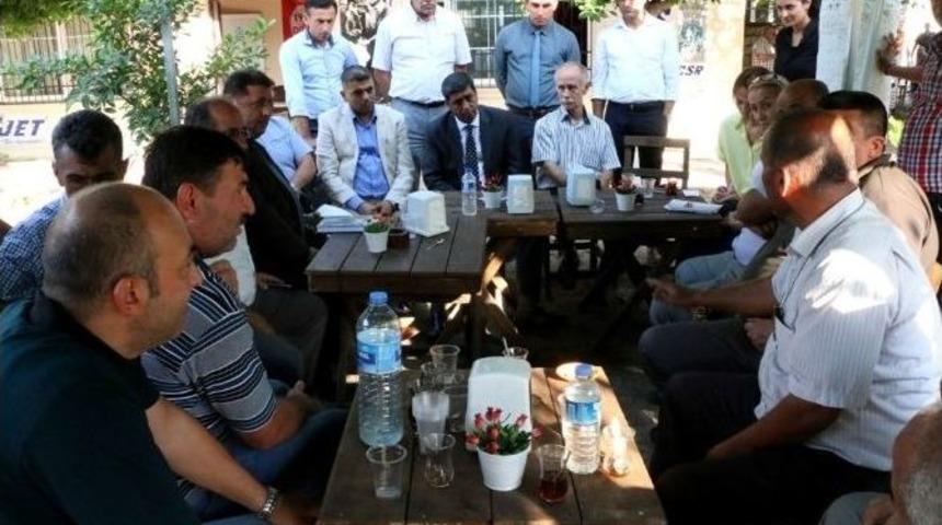 Hatsu, Erzin Ve Dörtyol’lu Muhtarlarla Biraraya Geldi