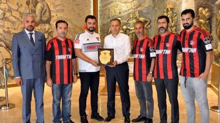 Gaziantepspor&rsquo;dan Vali Yerlikaya&rsquo;ya Ziyaret