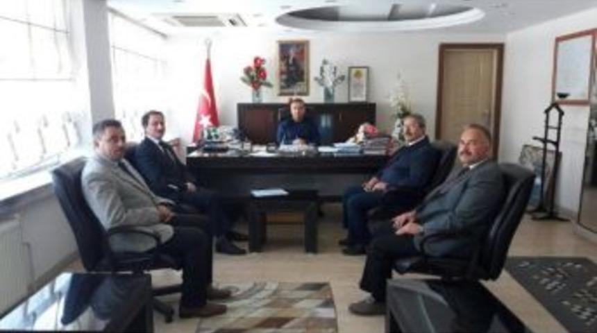 Din G&ouml;revlilerinden Kaymakam G&uuml;ven&rsquo;e Ziyaret