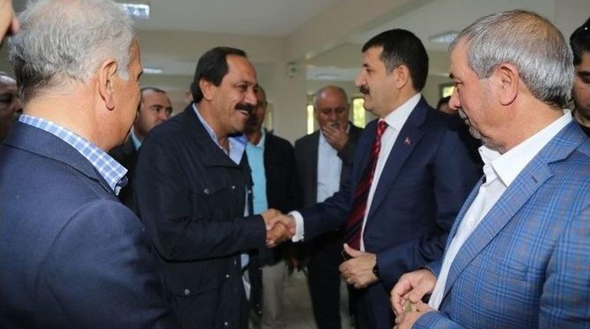 Ekinci Zahireciler Borsası Esnafıyla Bir Araya Geldi