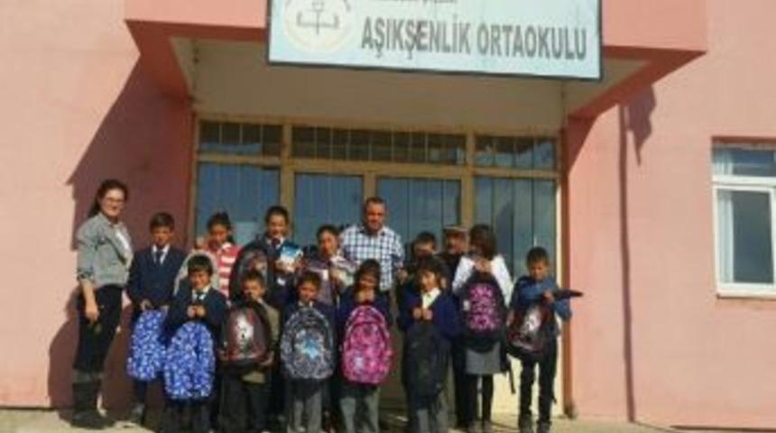 &Ccedil;ıldır Aşıkşenlik Ortaokuluna Kaider Eli