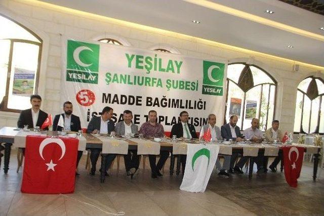 Yeşilay Şanlıurfa Şubesinden İstişare Toplantısı