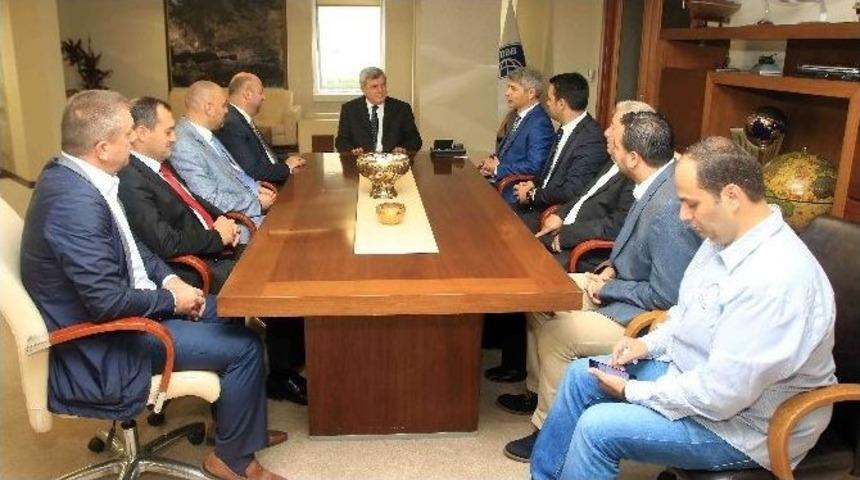 Başkan Karaosmanoğlu&rsquo;nun, Bulgar Konuklarını Ağırladı