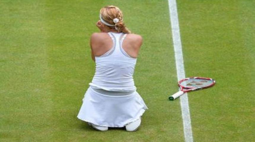 Serena Williams'ı eleyince...