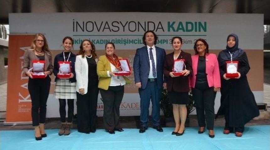 2. Kadın Girişimcilik Kampında &Ouml;d&uuml;ller Sahiplerini Buldu