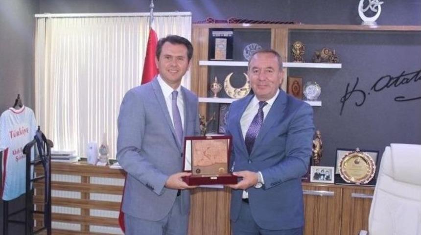 Aydoğan’dan Başkan Şahiner’e Ziyaret