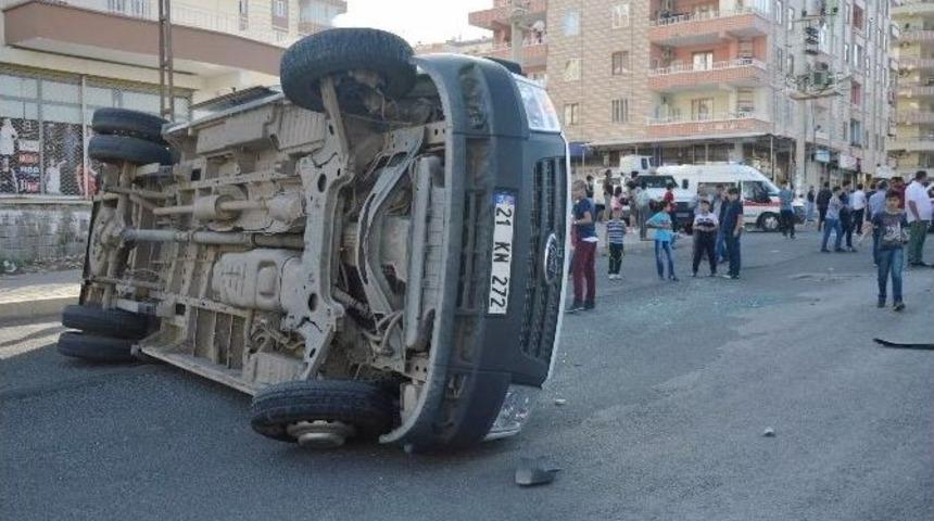 Diyarbakır&rsquo;da Trafik Kazası: 5 Yaralı