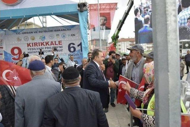 Orman Ve Su İşleri Bakanı Veysel Eroğlu Kırıkkale’de