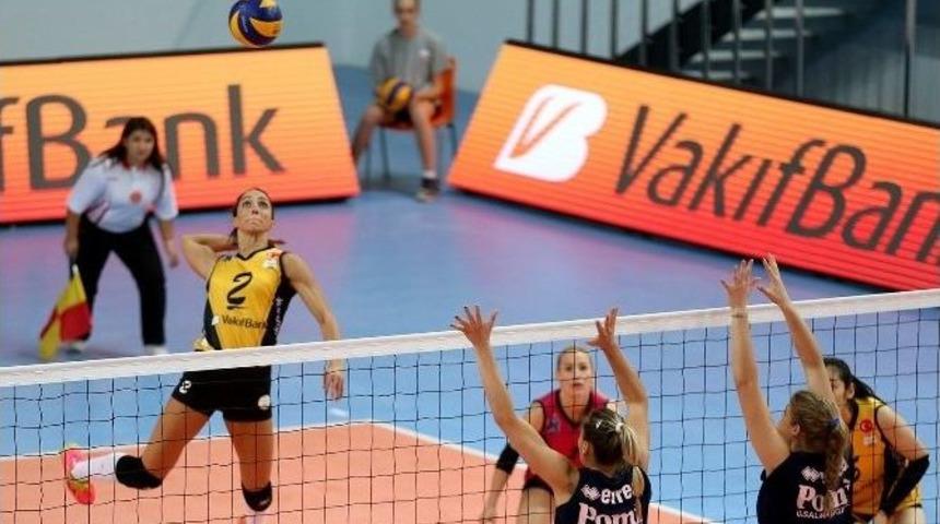 Vakıfbank Sezonu Galibiyetle A&ccedil;tı