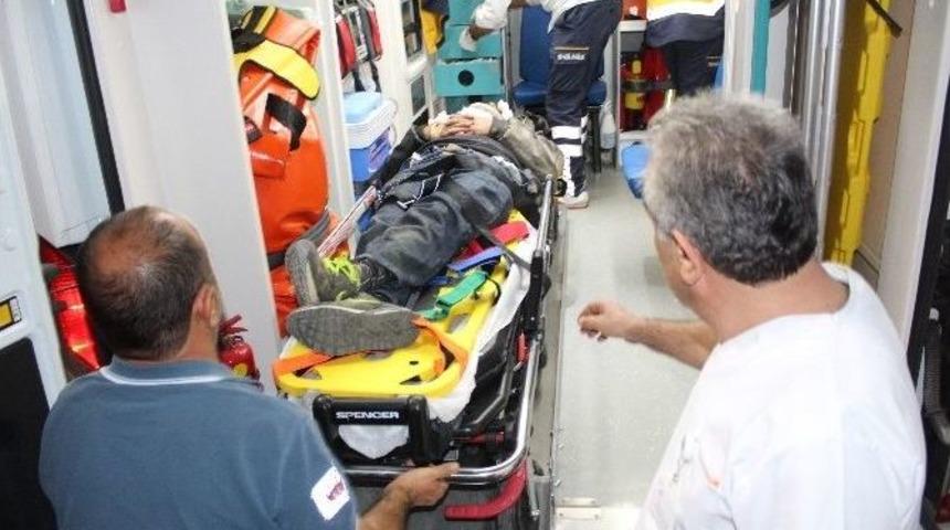 Nazilli&rsquo;de Kaza Yapan Alkoll&uuml; S&uuml;r&uuml;c&uuml; Ağır Yaralandı