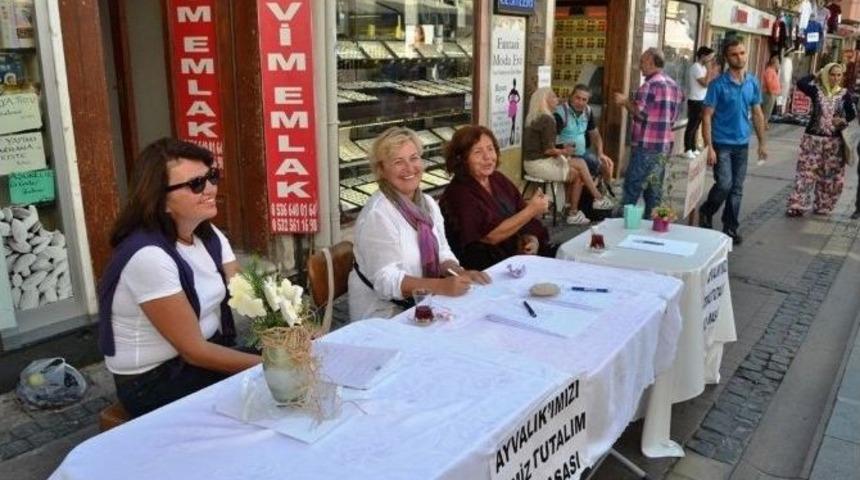 Ayvalık&rsquo;ta Vatandaşın Yeri&rsquo;nden Anlamlı Kampanya