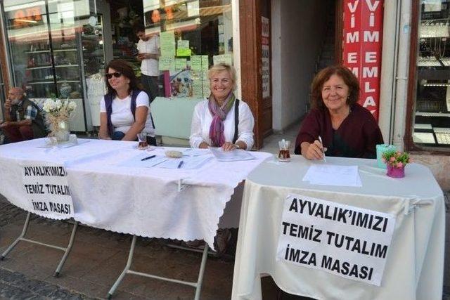 Ayvalık’ta Vatandaşın Yeri’nden Anlamlı Kampanya