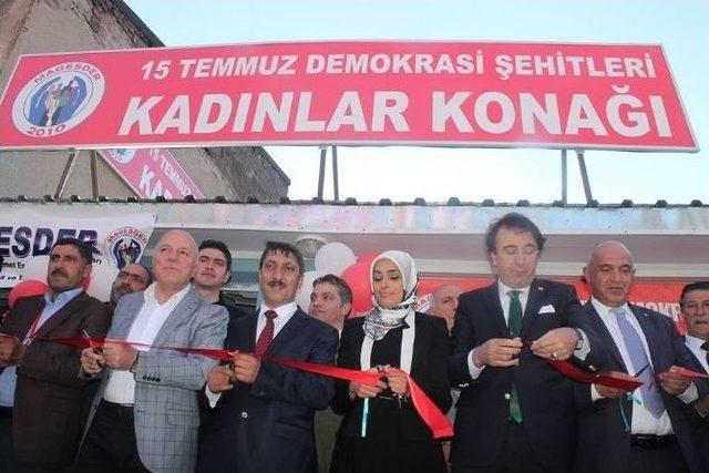 Magesder Kadınlar Konağı Ve Koordinasyon Merkezi Görkemli Bir Törenle Açıldı