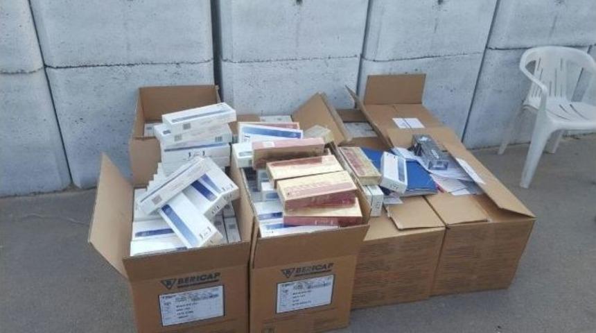 Aksaray&rsquo;da 11 Bin 100 Paket Ka&ccedil;ak Sigara Ele Ge&ccedil;irildi