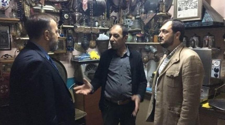 Ak Partili Yetkililerden Esnafa Ziyaret
