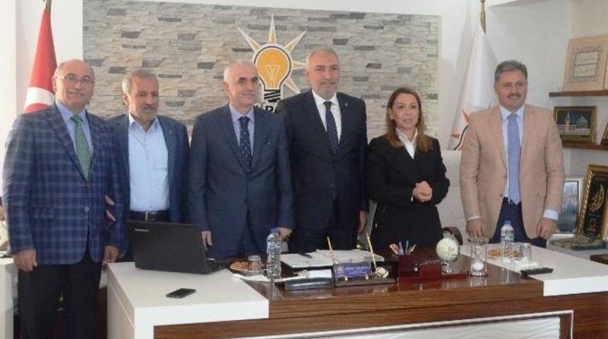 Ak Parti Genel Başkan Yardımcısı Kaya&rsquo;dan İl Başkanlığına Ziyaret