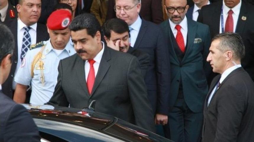 Venezuela Devlet Başkanı Maduro T&uuml;rkiye&rsquo;de