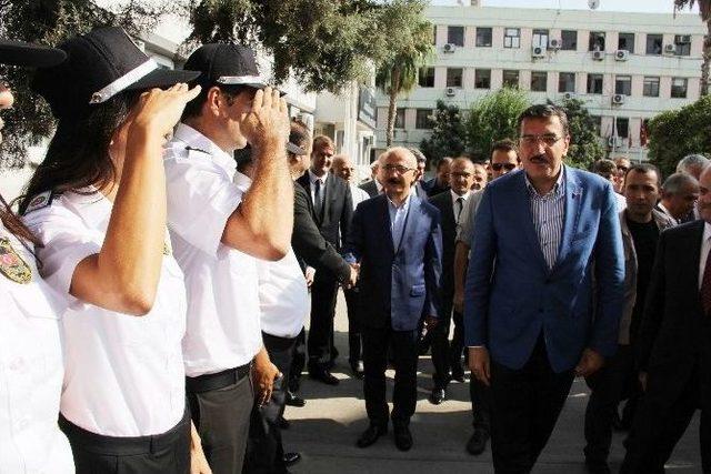 Bakanlar Tüfenkci Ve Elvan, Mersin’de Serbest Bölge Ve Gümrük Sorunlarını Dinledi