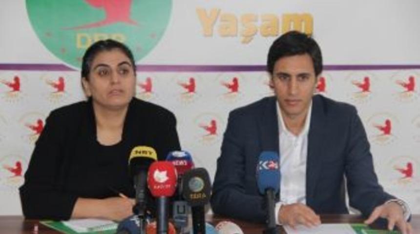 Cezaevinden &Ccedil;ıkan Dbp Eş Başkanı Kamuran Y&uuml;ksek Basın A&ccedil;ıklaması Yaptı