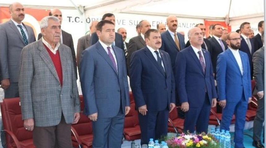 Bakan Eroğlu Ağrı&rsquo;da Toplu A&ccedil;ılış T&ouml;renine Katıldı