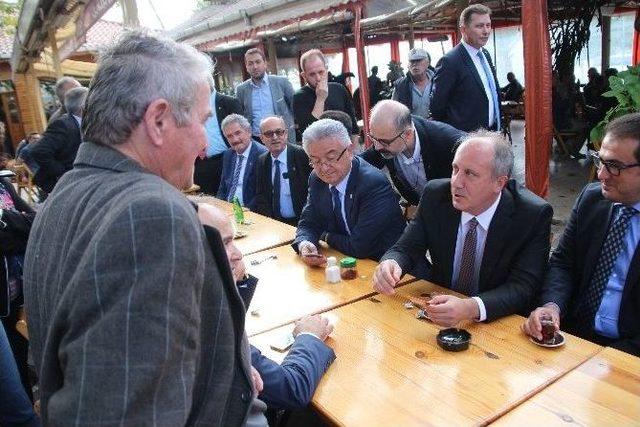 Chp’li Muharrem İnce Kendisine Soru Soran Gazeteciyi Tersledi