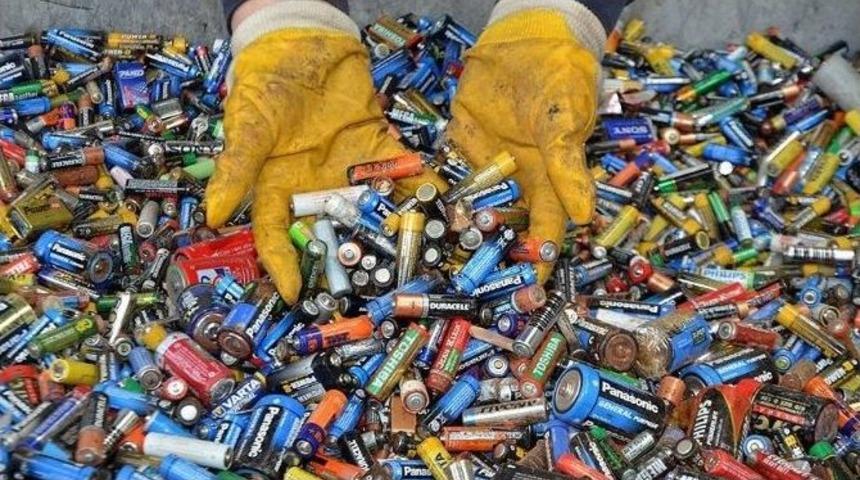 Doğaya Destek İ&ccedil;in&nbsp;7 Bin 261 Kilo Atık Pil Toplandı