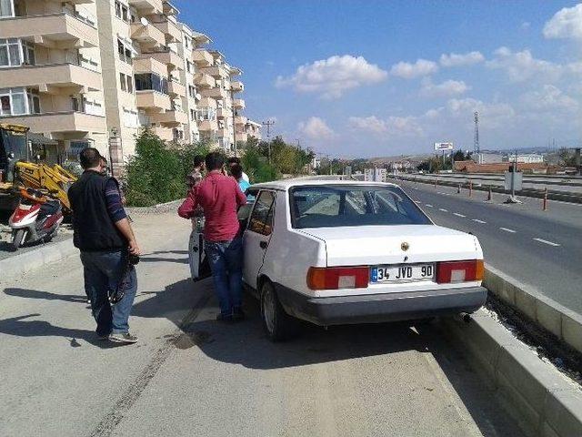 Kep&ccedil;eyle &Ccedil;arpışan Otomobil Hurdaya D&ouml;nd&uuml; 1