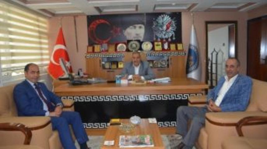 Askf Başkanı Turan&rsquo;dan Başkan Yılmaz&rsquo;a Ziyaret