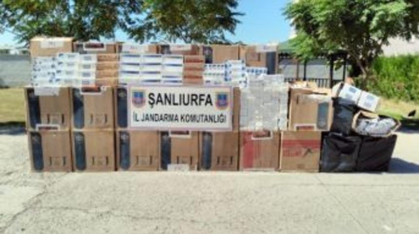 Şanlıurfa&rsquo;da Ka&ccedil;ak Sigara Operasyonu