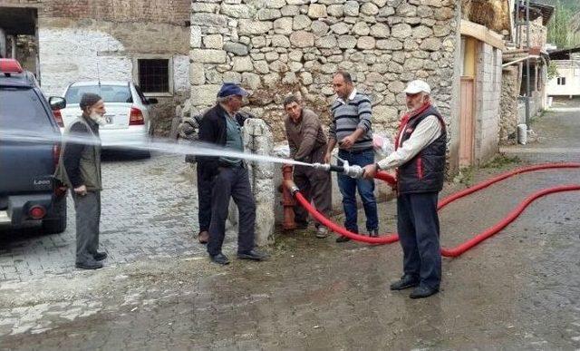 Büyükşehir’den Her Köye Yangın Söndürme Teçhizatı