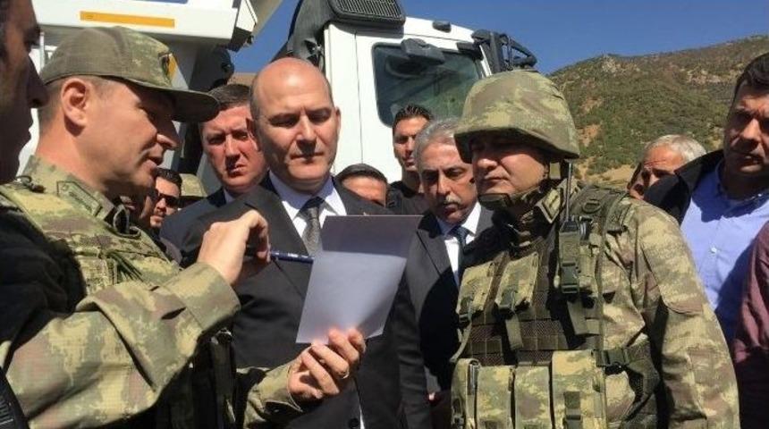 İ&ccedil;işleri Bakanı S&uuml;leyman Soylu, Durak Karakolunda