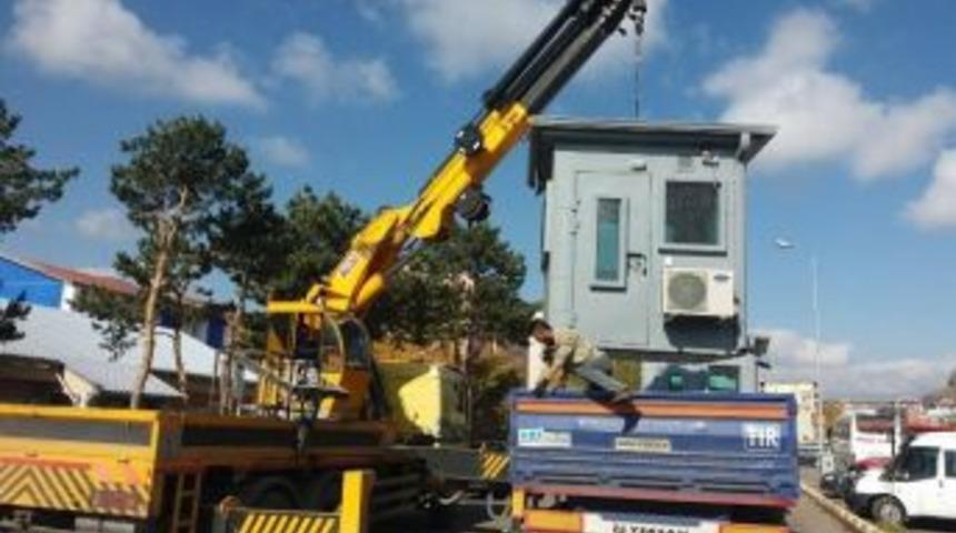 &Ccedil;ıldır&rsquo;a Zırhlı G&uuml;venlik Kul&uuml;beleri Yerleştirildi