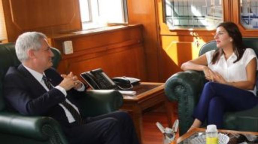 Ged&rsquo;den Rekt&ouml;r Prof. Dr. Mustafa Kibar&rsquo;a Ziyaret