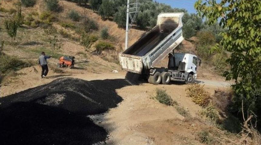 Alaşehir Belediyesi Fen İşleri&rsquo;nden Yoğun Mesai