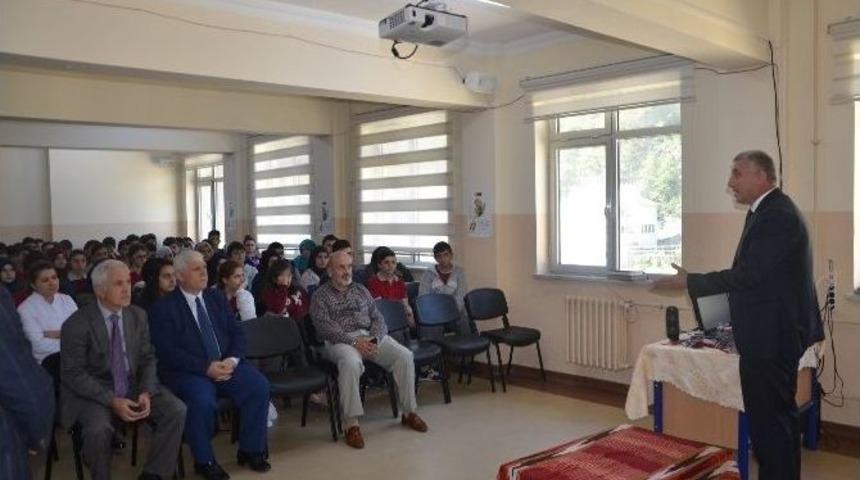 Başkan Sarıalioğlu&rsquo;ndan Solaklı Fen Lisesi&rsquo;ne Ziyaret