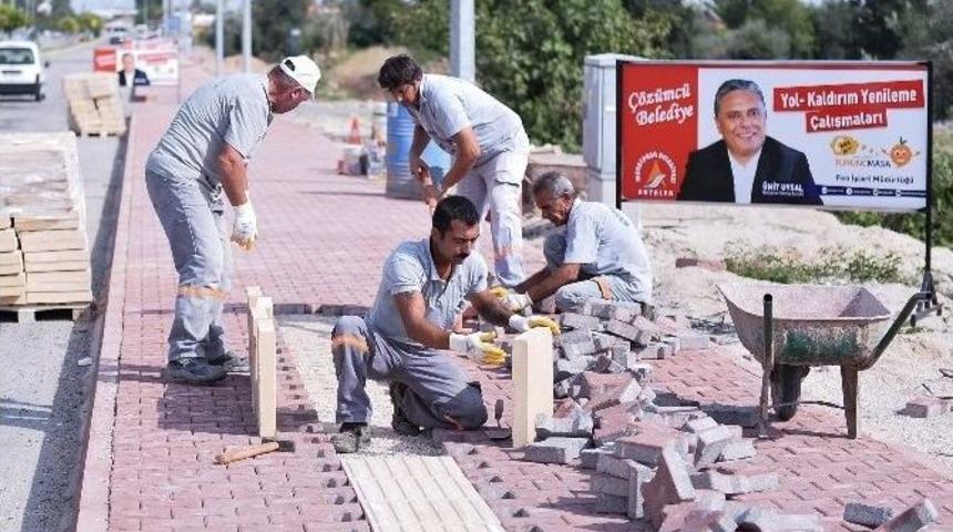 Muratpaşaya 57 Kilometrelik Engelli Şeridi