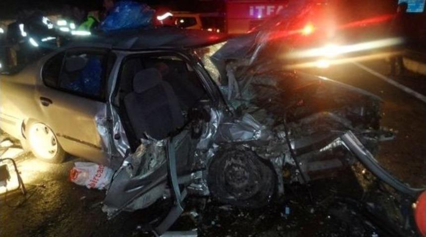 Sakarya&rsquo;da Trafik Kazası: 4 Yaralı