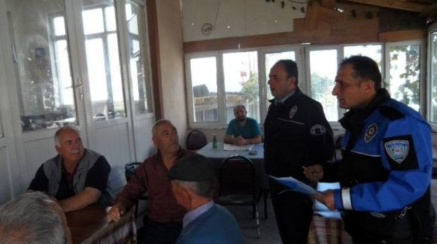 Boz&uuml;y&uuml;k&rsquo;te Tdp Ekipleri Hırsızlık Olaylarına Karşı Vatandaşları Bilgilendirdi