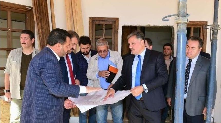 Başkan &Ccedil;akır Turizm Cazibe Merkezinde İnceleme Yaptı