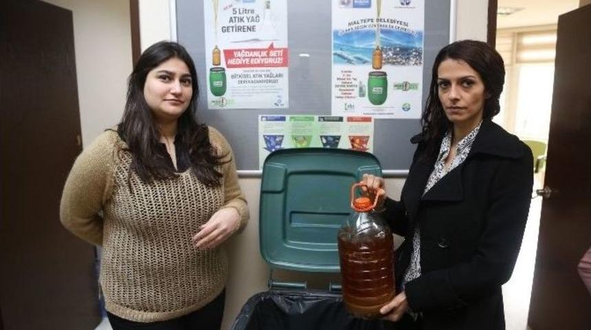 Maltepe&rsquo;de 136 Ton Atık Yağ Toplandı