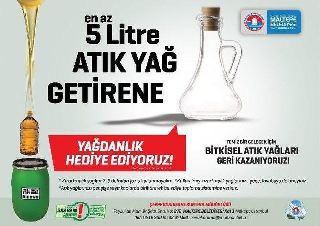 Maltepe&rsquo;de 136 Ton Atık Yağ Toplandı 1