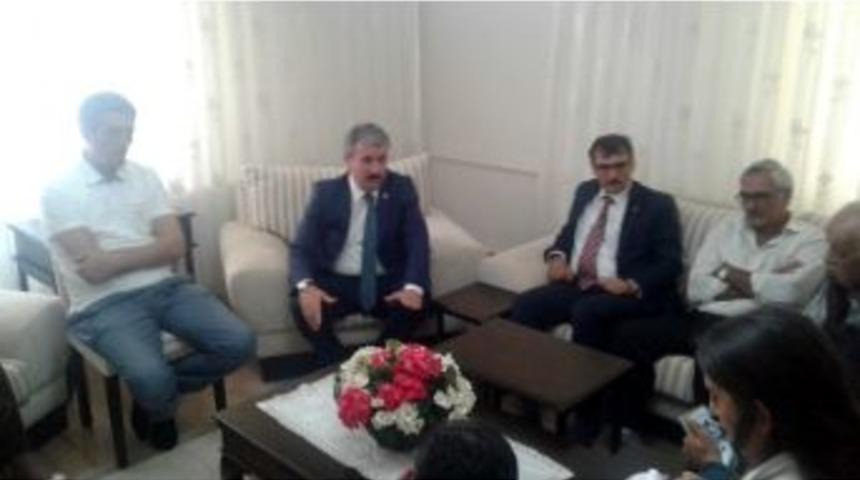 Bbp Genel Başkanı Destici&rsquo;den Ertan G&ouml;k&ccedil;e&rsquo;ye Ge&ccedil;miş Olsun Ziyareti