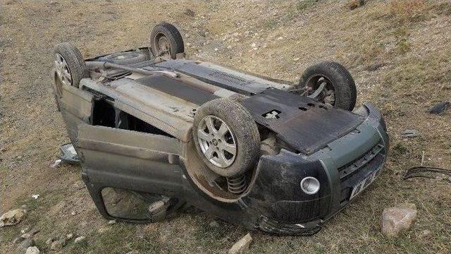 Haymana’da Otomobil Şarampole Yuvarlandı: 5 Yaralı