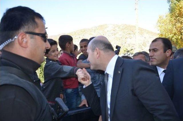 Bakan Soylu’dan Taziye Ziyareti