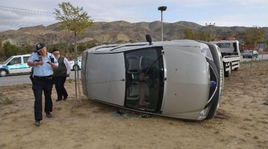 &Ccedil;orum&rsquo;da Trafik Kazası: 1 Yaralı