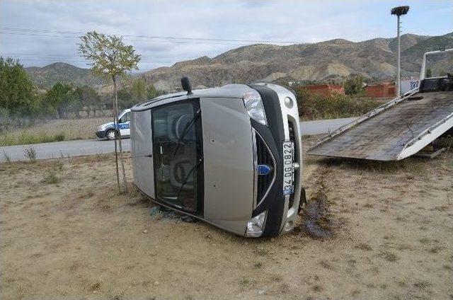 Çorum’da Trafik Kazası: 1 Yaralı