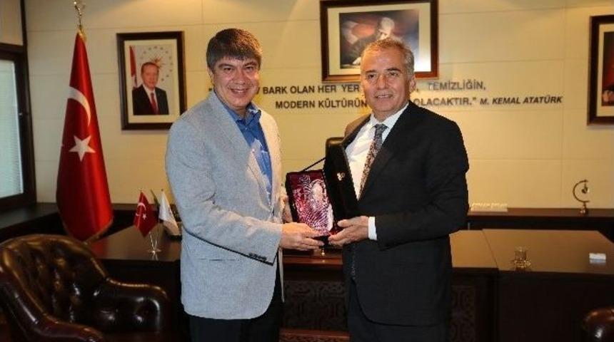 Antalya B&uuml;y&uuml;kşehir&rsquo;den Başkan Osman Zolan&rsquo;a Ziyaret